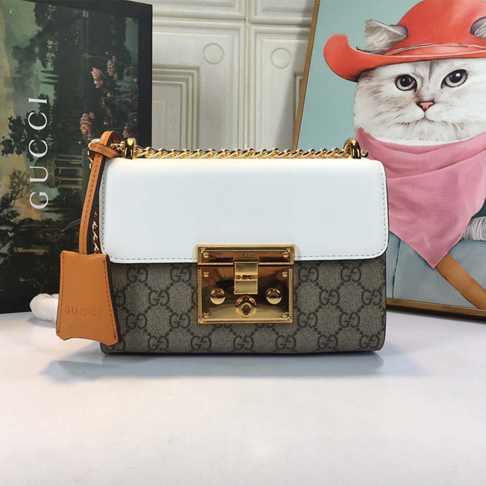 Gucci Vorhängeschloss kleiner Umhängetasche 409487