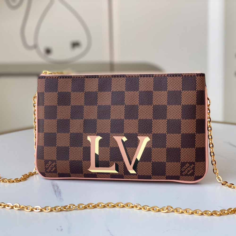 Louis Vuitton Doppelzip Pochette N60254