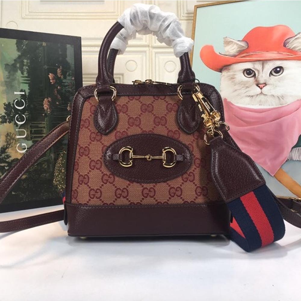 Gucci Horsebit 1955 Mini Top Griffbeutel 677212