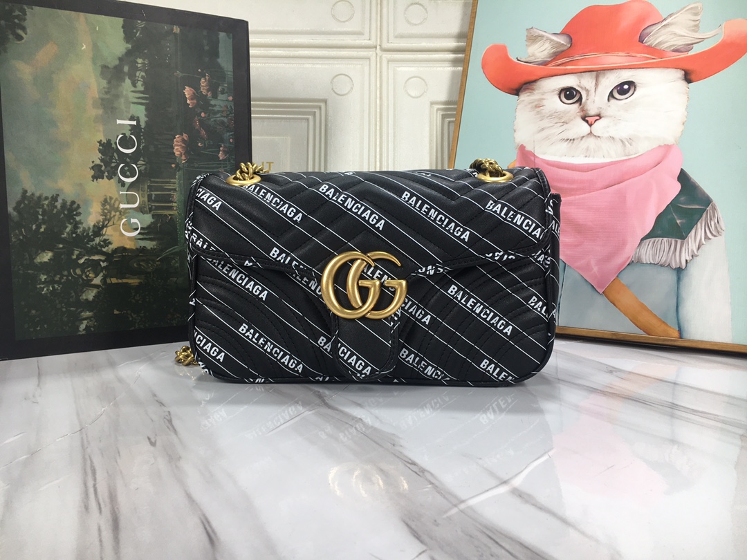 Gucci The Hacker Project Small Double G Marmont Tasche