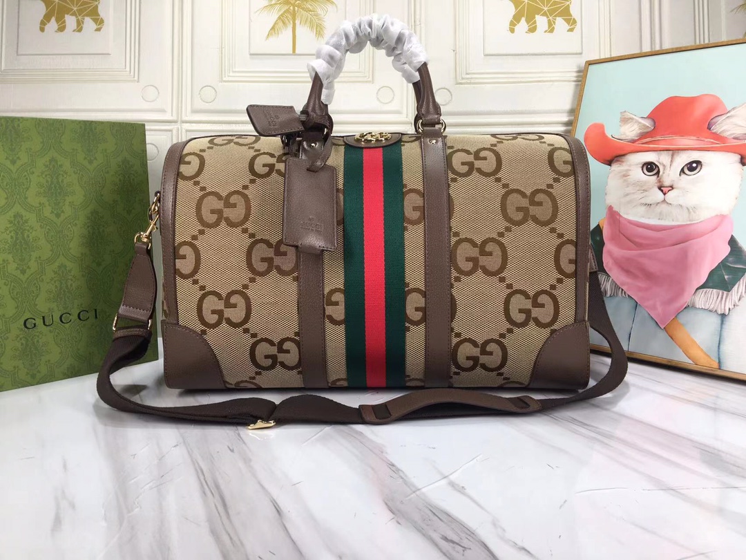 Gucci Jumbo mittelgroße Reisetasche