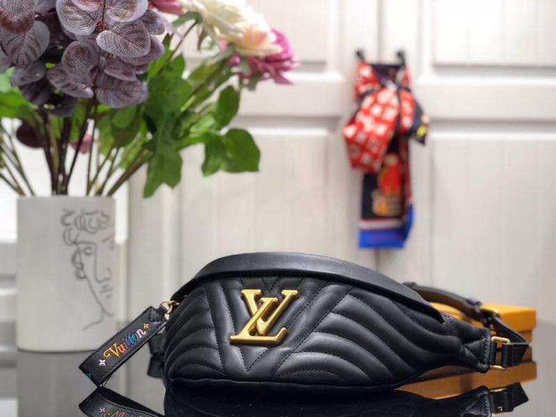 Louis Vuitton New Wave BumTaschen Schwarz/Weiß