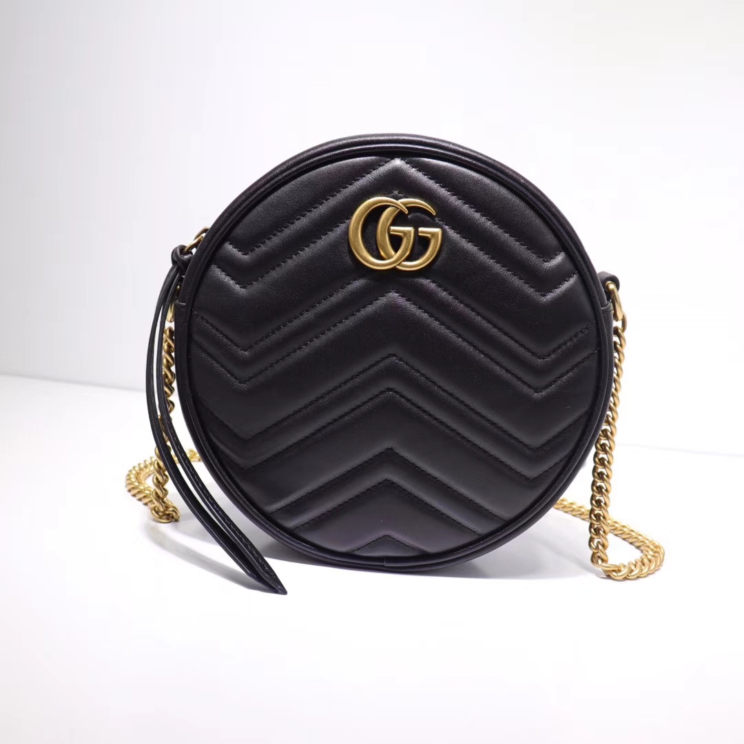 Gucci Marmont Mini Round Umhängetasche