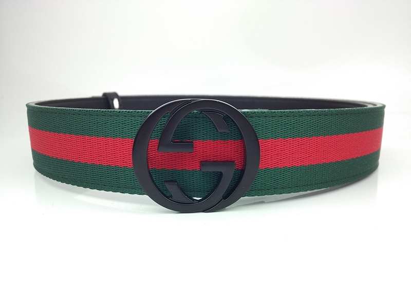 Gucci-Gürtel G312-75 Schwarz 38 mm