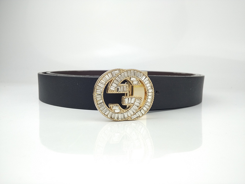 Gucci-Gürtel G337-75 Gold 30 mm