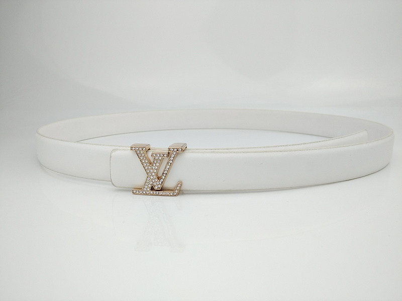 Louis Vuitton Belt L190-75 25mm Weiß