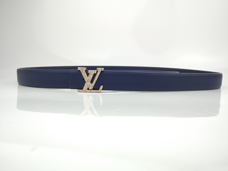 Louis Vuitton Belt L187-75 25mm Blau