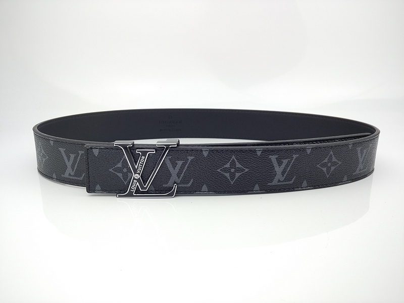 Louis Vuitton Belt L171-75 38 mm Silber