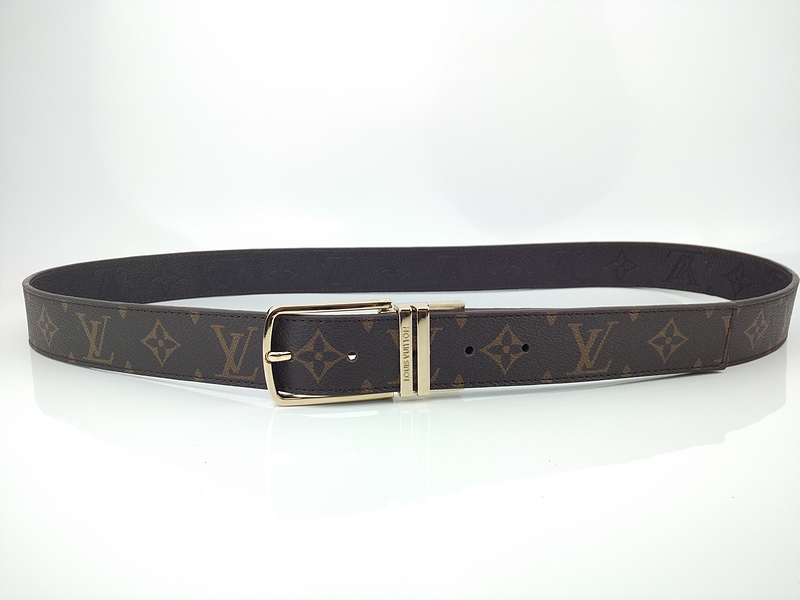 Louis Vuitton Belt L167-80 35 mm Gold