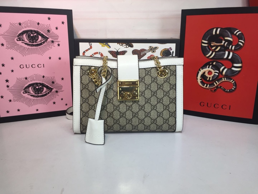 Gucci Vorhängeschloss kleiner Umhängetasche 498156