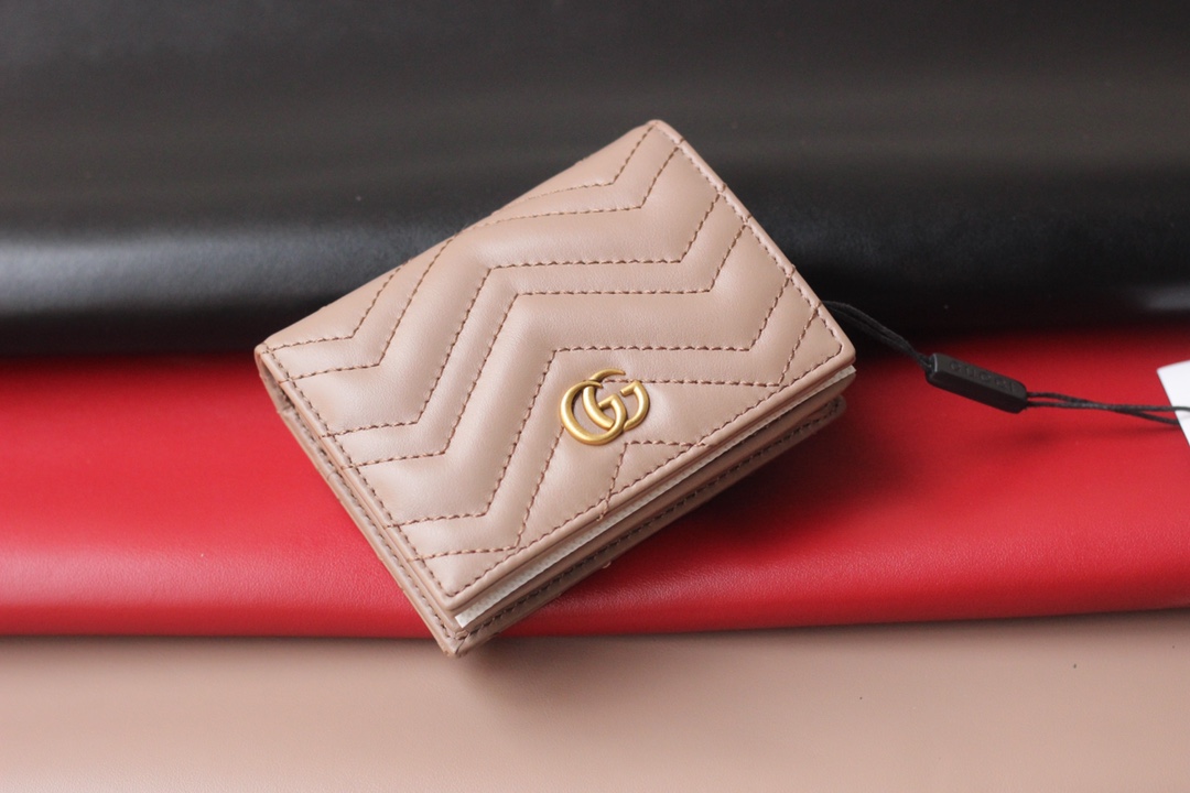 Gucci Marmont Card Case Wallet 466492