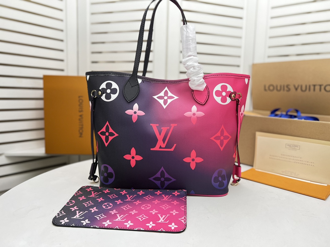 Louis Vuitton NIEMALTFAKE MM TOTE-3 STYLES