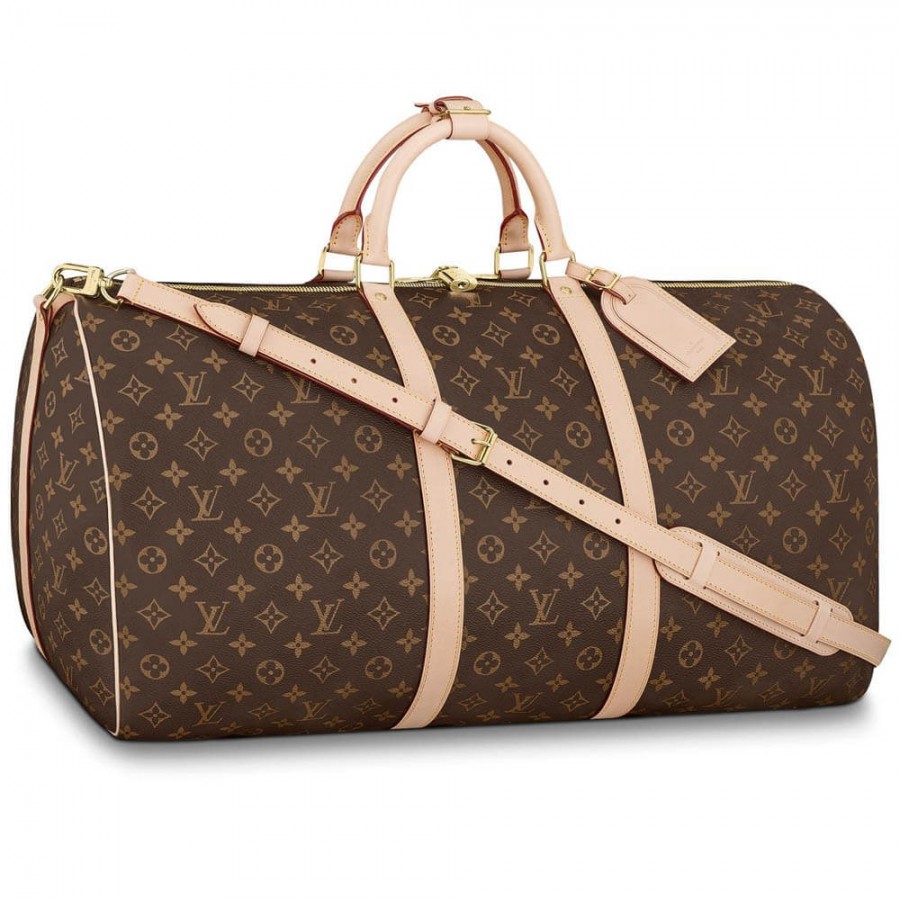 Louis Vuitton Monogram Canvas Keepall Bandouliere 60 M41412