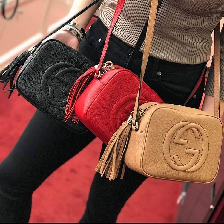 Gucci Soho kleine Leder Disco Tasche