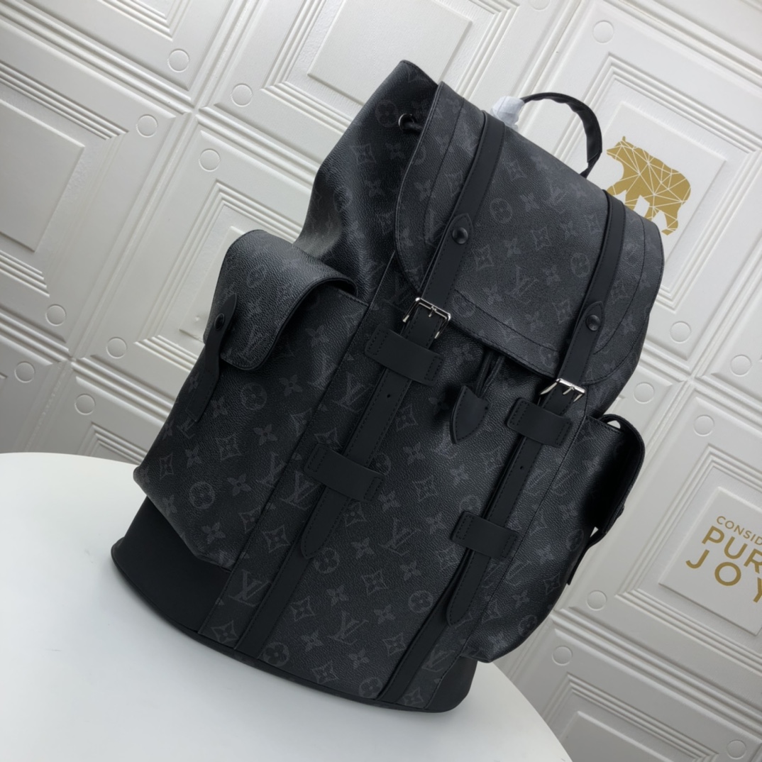 Louis Vuitton Aaa-Christopher PM M43735 Mono Schwarz