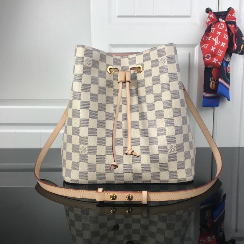 Louis Vuitton Neonoe MM M44022 Weißer Plaid