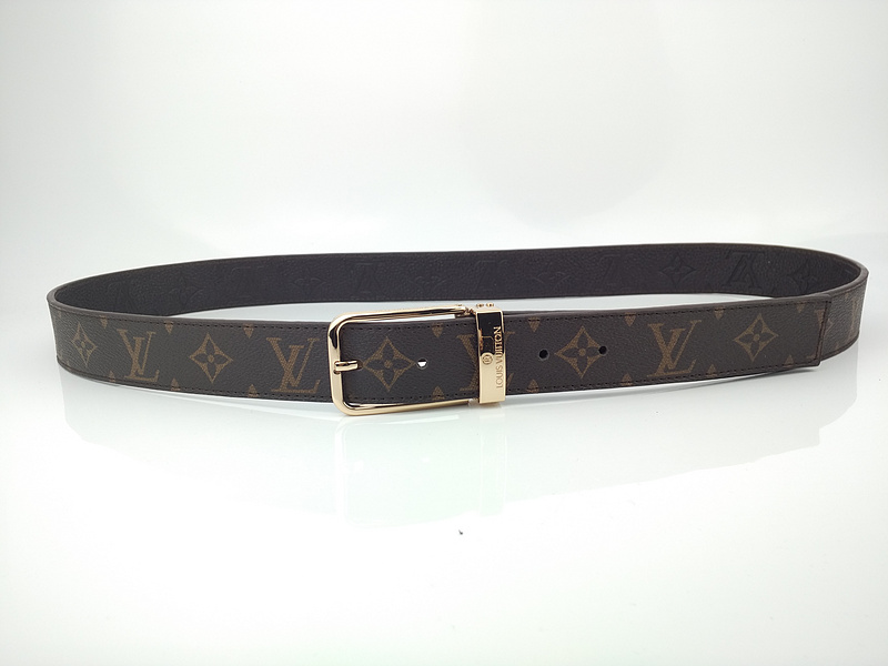 Louis Vuitton Belt L160-80 35 mm Gold