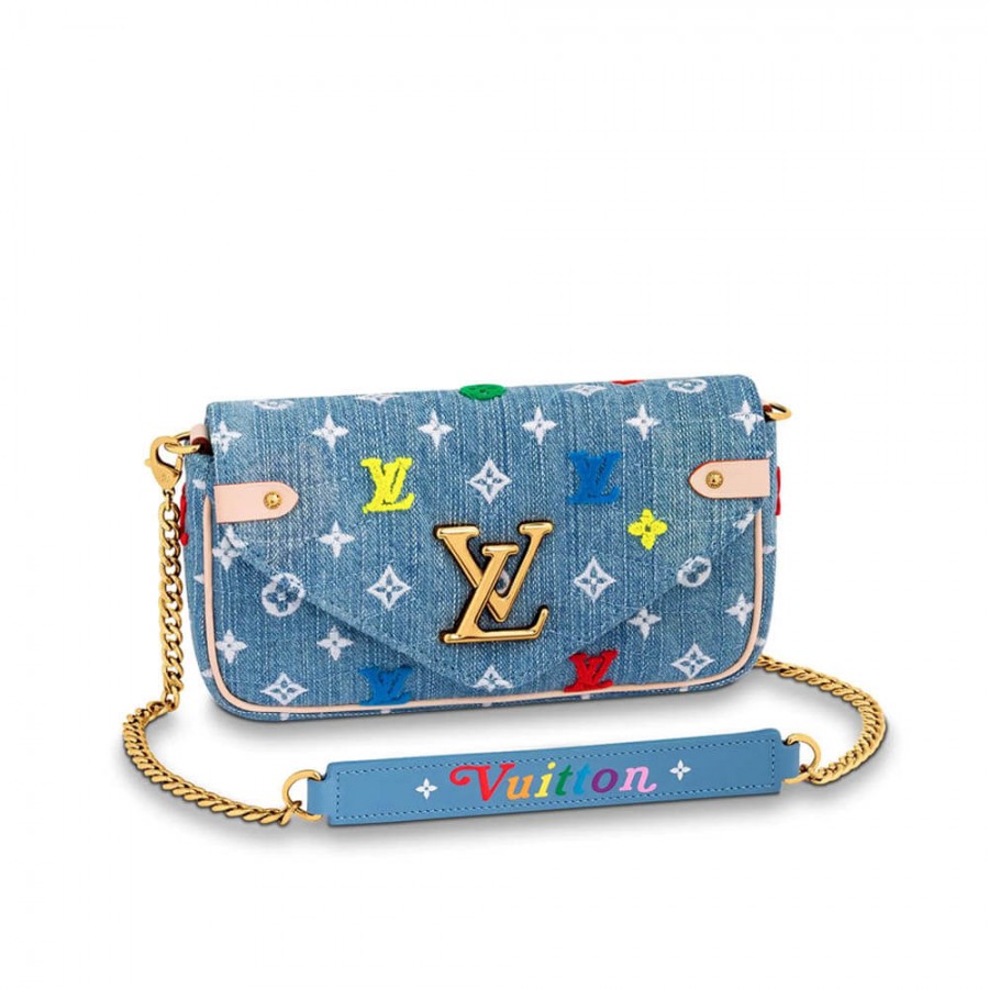 Louis Vuitton neue Wellenkette Pochette M67531