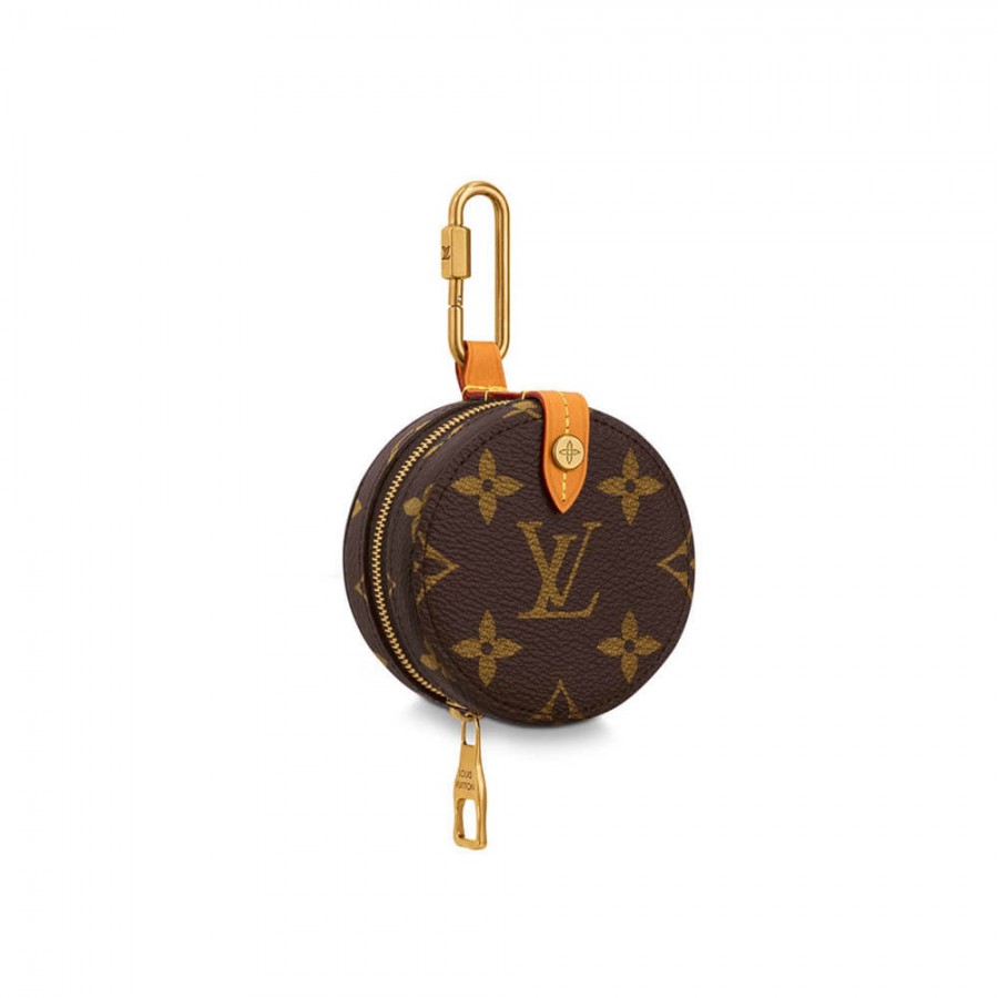 Louis Vuitton Monogramm Canvas Round Case M68524