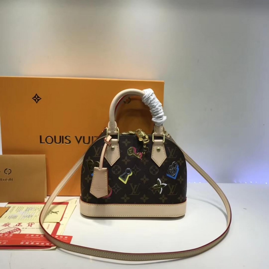 Louis Vuitton Monogramm Canvas Alma BB M44368