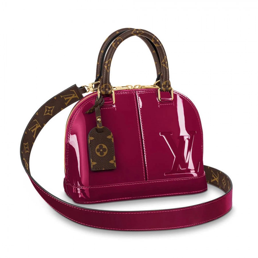 Louis Vuitton Patentleder Alma BB M54785