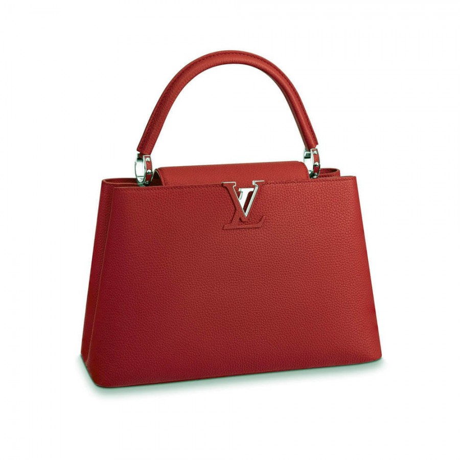 Louis Vuitton Taurillon Leder Kapuziner MM MM48864