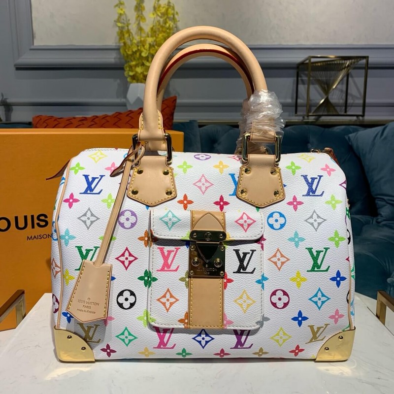 Louis Vuitton Multi-Color Speedy 30 M92643 M92642