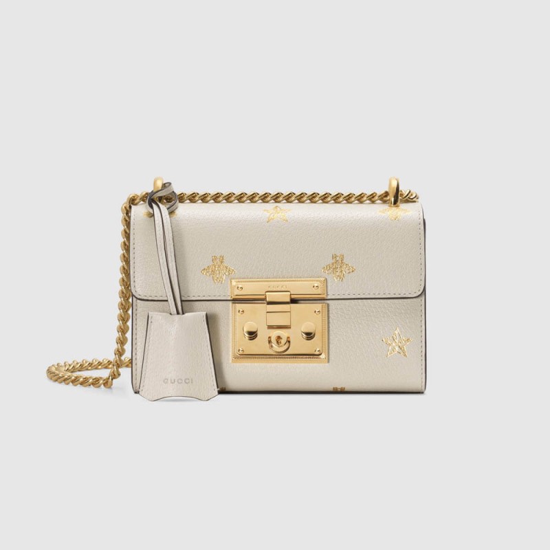 Gucci Padlock Bienenstern kleiner Umhängetasche 432182