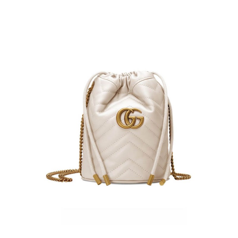 Gucci GG Marmont Matelasse Mini Eimerbeutel 575163