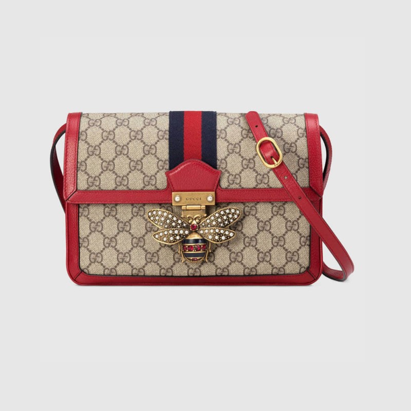 Gucci Königin Margaret GG Höchste mittelschwerer Umhängetasche 524356