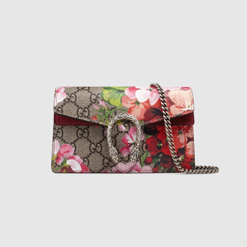 Gucci dionysoss GG Blooms Super Mini Taschen 476432