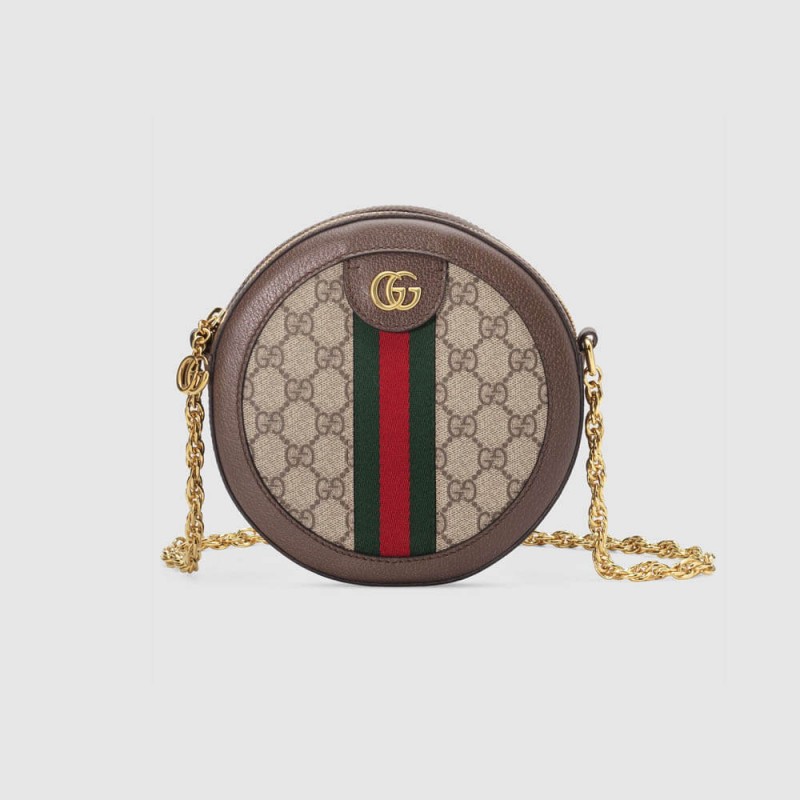 Gucci Ophidia Mini GG Round Umhängetasche 550618