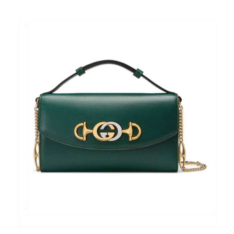 Gucci Zumi glatte Leder Mini Tasche 564718