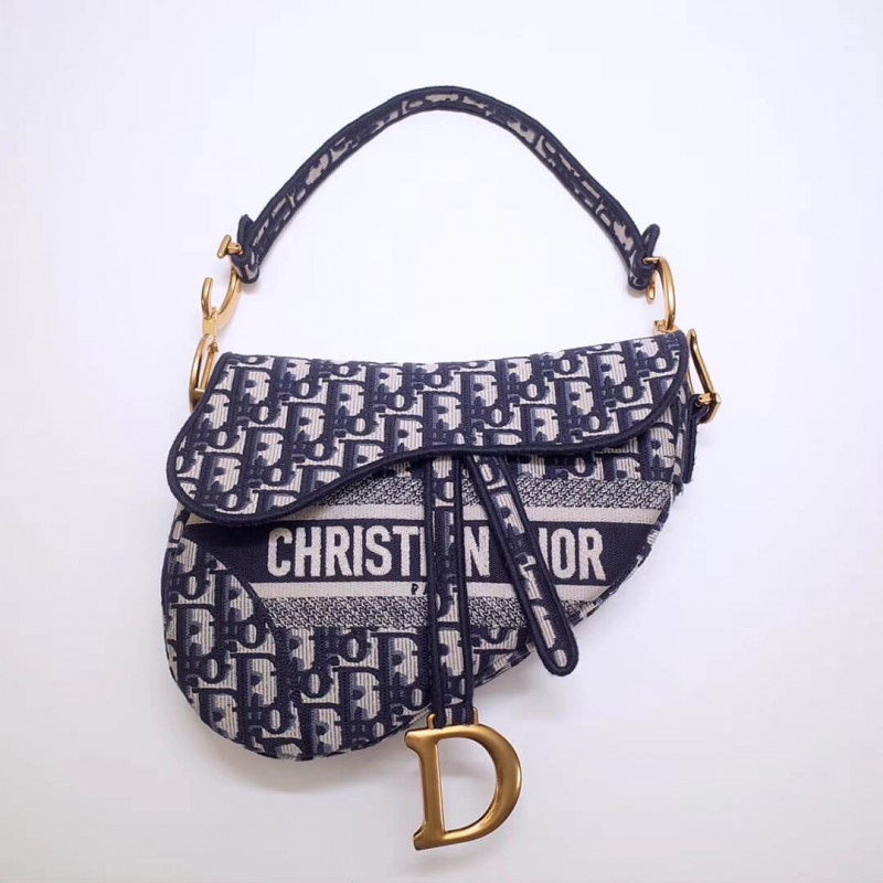 Christian Dior Saddle Denim Canvas Taschen M0446