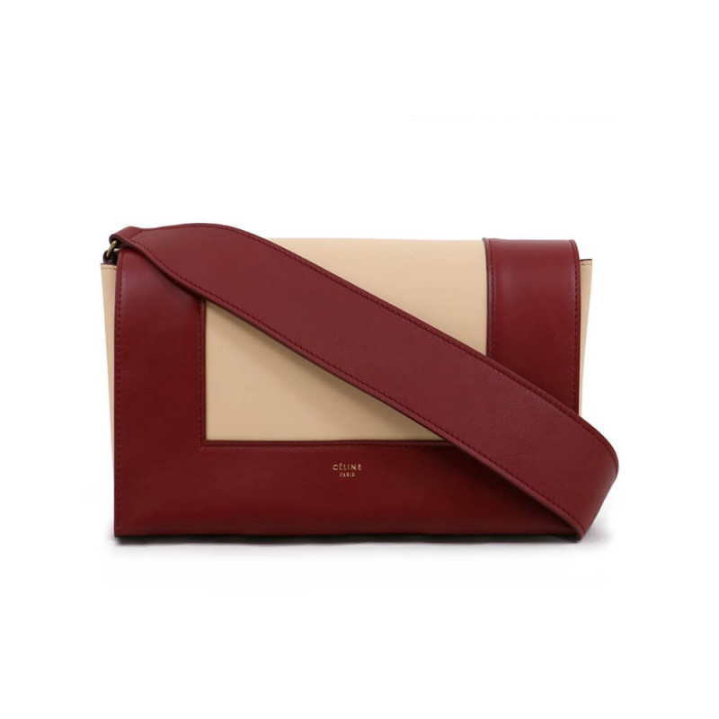 Celine Frame mittelschwerbeutel 180263 Rot/Beige