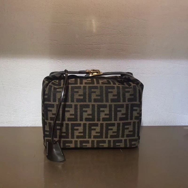 Fendi Vintage Mamma Taschenuette Zucca Beutel F05