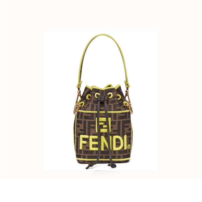 Fendi Mon Tresor Roma Amor Fabric Mini Taschen 8bs010