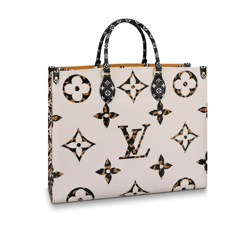 Louis Vuitton Onthego M44675 Elfenbein/Havanna Beige