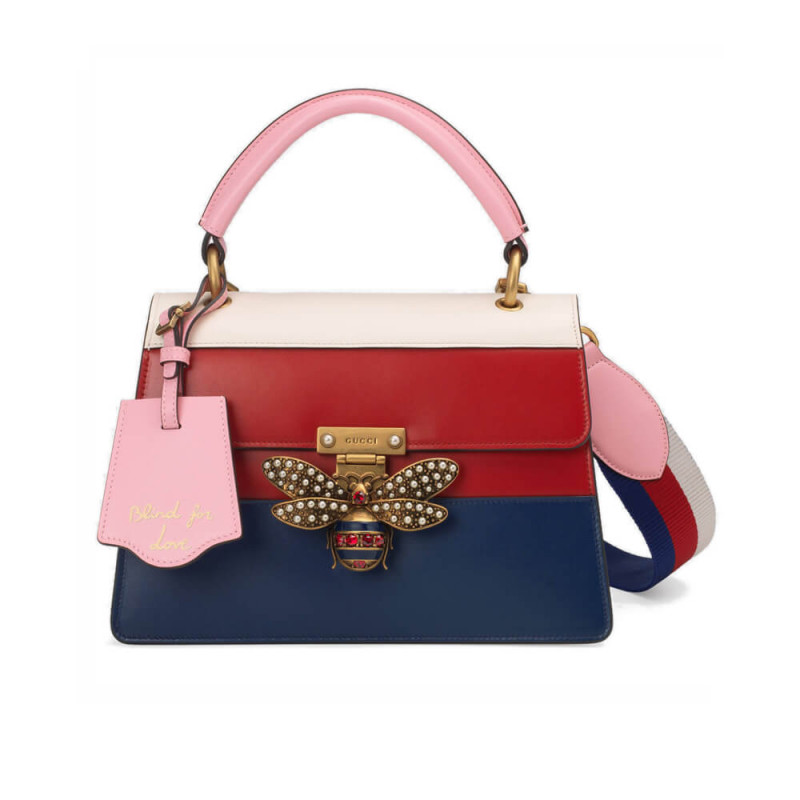 Gucci Königin Margaret Small Top Griff Tasche 476541