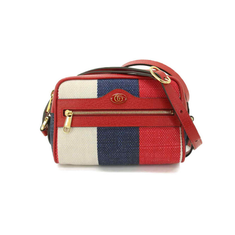 Gucci Ophidia Sylvie Stripe Canvas Mini Taschen 517350