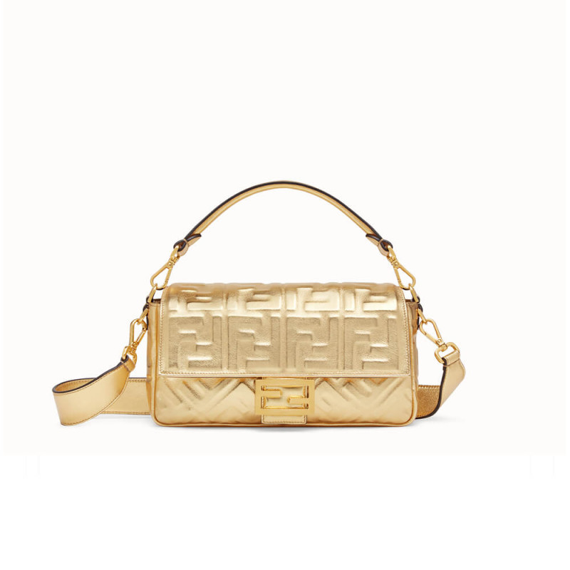 Fendi Taschenuette Golden Ledertasche 8BR60