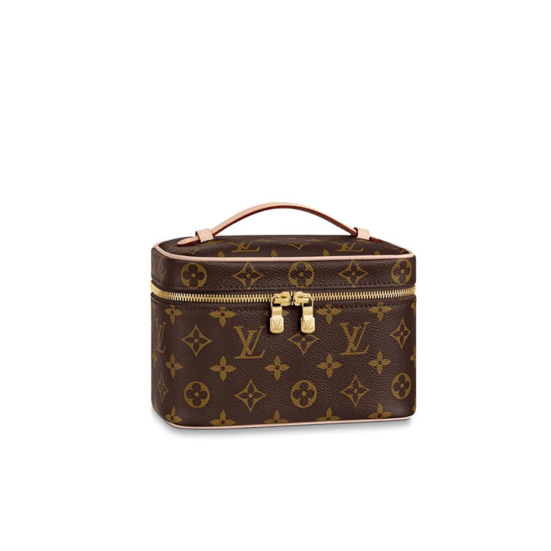 Louis Vuitton Monogramm Leinwand Schöne kosmetische Mini M44495