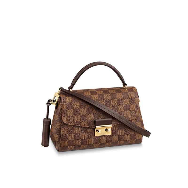 Louis Vuitton Damier Ebene Canvas Croisette N53000