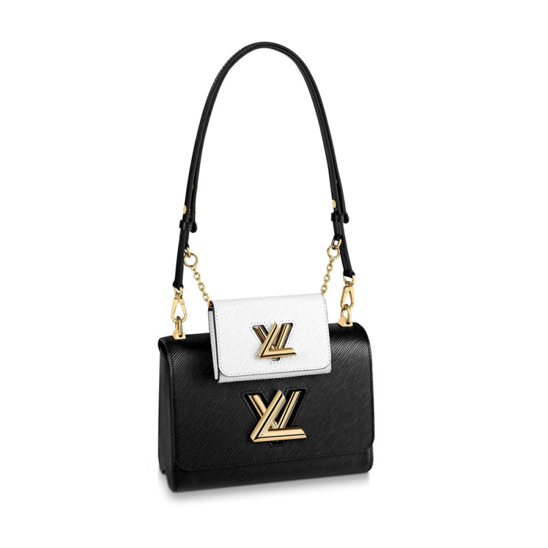 Louis Vuitton Twist MM und Twisty M55683 Schwarz/Weiß