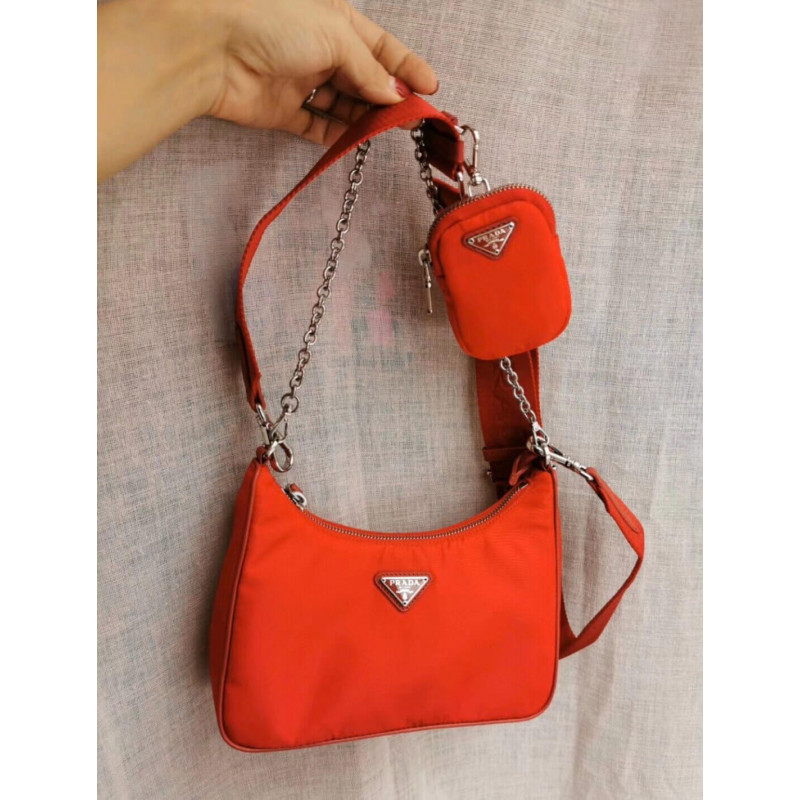 PRADA-Redition Nylon Multi-Pochette-Beutel 1BH204