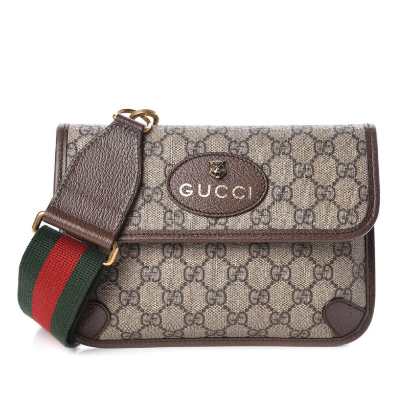 Gucci GG Supreme 489617 Kaffee