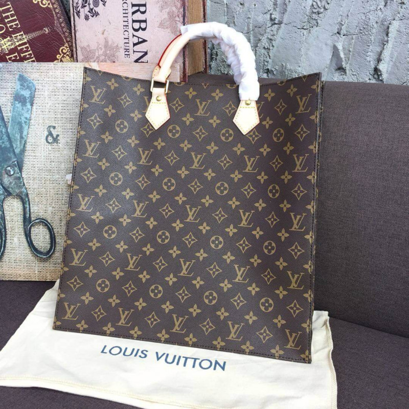 Louis Vuitton Monogramm Canvas SAC Platot Taschen M51140