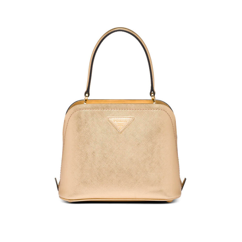 Prada Matinee Micro Saffiano Ledertasche 1BA286
