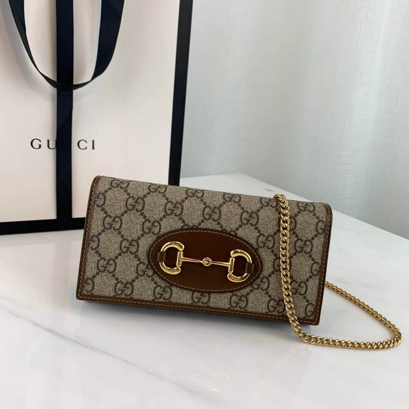 Gucci 1955 Horsebit Wallet mit Spiegel 6218888