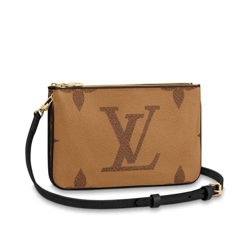 Louis Vuitton Monogram Doppelzip Pochette M69203